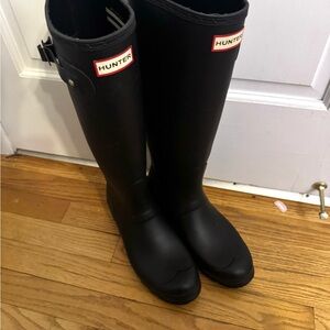 Hunter Classic Black Waterproof Boots